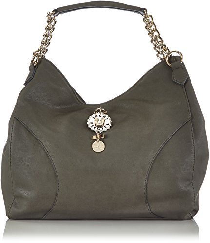 blugirl handbags Damski Chain handles Satchel Shopper, 37x31x12 cm, zielony - Zielony loden - 37x31x12 cm (B x H x T)