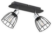 Lampy sufitowe - LEMIR Hornet lampa sufitowa (spot) 2-punktowa O2692 P2 CZA - miniaturka - grafika 1