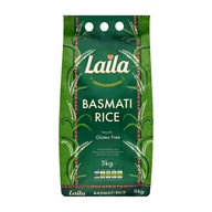 Ryż - Indyjski Długoziarnisty Ryż Basmati "Premium Quality Finest Old & Matured Basmati Rice" 5kg Laila - miniaturka - grafika 1