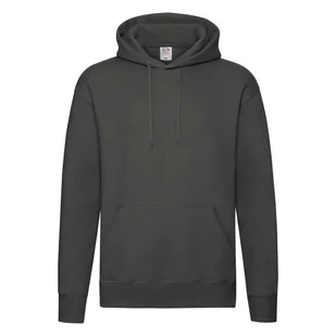Bluza męska z kapturem Hooded Sweat Premium Fruit of the Loom - Ciemnoszary XL - Bluzy męskie - miniaturka - grafika 1