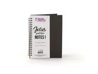 Notesy i bloczki - Graine Creative Graine Creative Notes 18x13cm Czarny z brązowym papierem GC-518183 - miniaturka - grafika 1