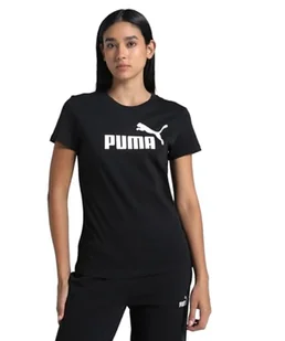 Koszulka z logo ESS nr 1 PUMA czarna - Koszulki męskie - miniaturka - grafika 1