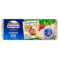 Sery - Hochland GOUDA. SER KREMOWY TOPIONY W BLOCZKU Z GOUDĄ. 90 G - miniaturka - grafika 1
