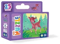 Puzzle - ZIELONA SOWA mini Puzzle Jelonek - miniaturka - grafika 1