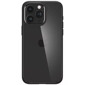 Obudowa dla telefonów komórkowych Spigen Crystal Hybrid na Apple iPhone 15 Pro Max (ACS06449) Czarny/przezroczysty - Etui i futerały do telefonów - miniaturka - grafika 1