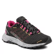 Buty trekkingowe damskie - Trekkingi Merrell Fly Strike J067444 Black/Fuchsia - miniaturka - grafika 1