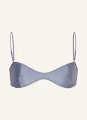Stroje kąpielowe - Janthee Berlin Góra Od Bikini Bralette Jaz blau - miniaturka - grafika 1