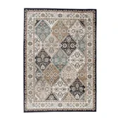 Dywany - DYWAN KLASYCZNY DUBAI ANTRACYTOWY L427B - miniaturka - grafika 1