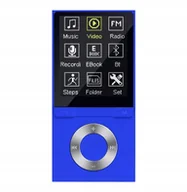 Odtwarzacze MP3 - Odtwarzacz MP4 B6 32GB bluetooth microSD MP3 niebieski - miniaturka - grafika 1