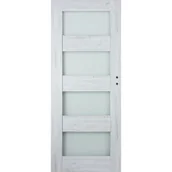 Drzwi wewnętrzne - Skrzydło drzwiowe Syriusz silver pokój 60 L - miniaturka - grafika 1