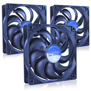 3x AABCOOLING Super Silent Fan 12 PRO - 12cm 120mm, Super Cichy Wentylator Komputerowy, Przepływ Powietrza 64,5 m³/h, Poziom Hałasu 13,9 dB, 1200RPM - Chłodzenie procesora 3x AABCOOLING Super Silent Fan 12 PRO - 12cm 120mm, Super Cichy Wentylator Komputerowy, Przepływ Powietrza 64,5 m³/h, Poziom Hałasu 13,9 dB, 1200RPM - Chłodzenie procesora - miniaturka - grafika 1