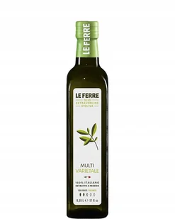 Oliwa włoska Extra Vergine Multi Varierale 500ml - Le Ferre - Zdrowa żywność - miniaturka - grafika 1