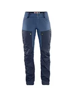 Spodnie damskie - Fjallraven Fjallraven damskie spodnie sportowe Keb Trousers Curved W Reg niebieski Dark Navy-uncle Blue 42 89852 - miniaturka - grafika 1