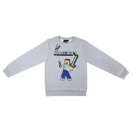 Bluzy dla chłopców - Bluza Minecraft, 146 cm, wzór Steve, z długim rękawem - miniaturka - grafika 1