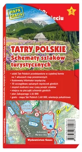 Tatry polskie. Schematy szlaków turystycznych - Przewodniki - miniaturka - grafika 1