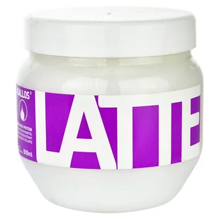Kallos Cosmetics Maska do włosów zniszczonych - Cosmetics Latte With Milk Protein Mask Maska do włosów zniszczonych - Cosmetics Latte With Milk Protein Mask - Maski do włosów - miniaturka - grafika 1