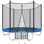 Trampoliny - TRAMPOLINA OGRODOWA 312CM Z SIATKĄ + DRABINKA FIT-NET - miniaturka - grafika 1