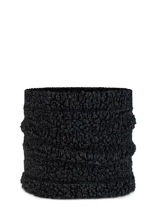 Komin na szyję Buff Switch Polar Neckwarmer - solid black - Czapki i chusty sportowe męskie - miniaturka - grafika 1