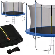Akcesoria do trampolin - SPRINGOS Siatka wewnętrzna do trampoliny 6 słupków 244 CM 8FT TSN-8FT INS 244 CM - miniaturka - grafika 1