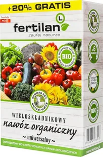 FERTILAN FERTILAN L WIELOSKŁADNIKOWY NAWÓZ ORGANICZNY DO ROŚLIN OZDOBNYCH Z WEŁNĄ OWCZĄ zakupy dla domu i biura FERT.ROŚ.OZD - Pozostałe akcesoria do uprawy roślin - miniaturka - grafika 2
