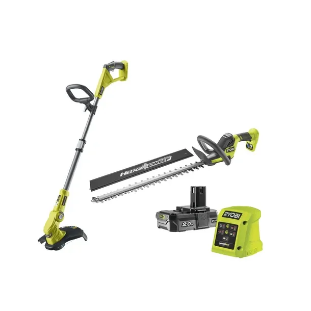 Nożyce do żywopłotu 55cm i podkaszarka 30cm 18V ONE+ w zestawie z akumulato