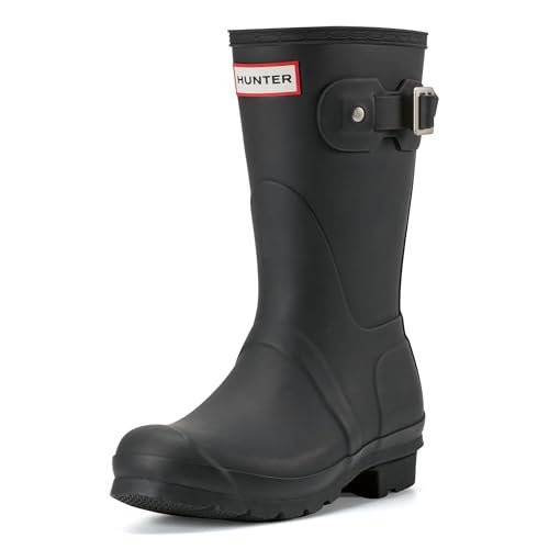 HUNTER Damskie kalosze Wellington, niebieski Navy, 38 EU