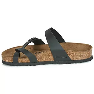 BIRKENSTOCK Mayari Birko-Flor sandały damskie, czarny, 41 EU - Sandały damskie - miniaturka - grafika 1