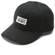 Czapki i chusty sportowe męskie - Czapka Vans Boxed Structured Jockey VN0A7SCZBLK1 - czarna - miniaturka - grafika 1