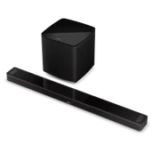 Soundbary - Bose Smart Ultra soundbar + Bass Module 700 subwoofer (komplet/czarny) - miniaturka - grafika 1