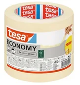 Folie i taśmy malarskie - TESA Economy 50 m Taśma maskująca malarska Nadaje się do użytku w pomieszczeniach Papier jasnożółty - miniaturka - grafika 1