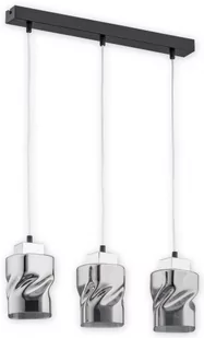 Lemir Meru Cza + Ch Wisząca O2963 W3 CZA + CH - Lampy sufitowe - miniaturka - grafika 1