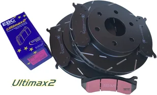 Przednie klocki Ultimax2 + NACINANE tarcze hamulcowe EBC seria USR Cadillac Escalade 2002-2006 - Tarcze hamulcowe - miniaturka - grafika 14