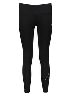 Mizuno Legginsy w kolorze czarnym - Legginsy - miniaturka - grafika 1