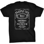 Koszulki męskie - Koszulka Najlepszy Tata Prezent Dla Taty Ojca - miniaturka - grafika 1