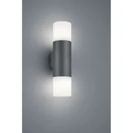 Lampy ogrodowe - Trio Hoosic Antracyt IP44 2xE27 Kinkiet zewnętrzny 224060242 - miniaturka - grafika 1