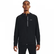 Kurtki męskie - Męska kurtka do biegania Under Armour UA OutRun the STORM Jacket - czarna - miniaturka - grafika 1