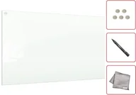 Tablice i flipcharty - Szklana tablica magnetyczna 200x100 cm CLASSIC BIAŁA - miniaturka - grafika 1