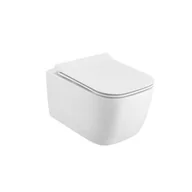 Grzejniki łazienkowe - Doto S P-Rim Miska WC 49,5X34,5 z Deską - miniaturka - grafika 1