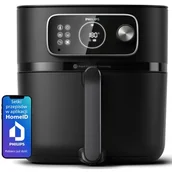 Frytkownice - Philips Combi XXL HD9876/90 Czarny - miniaturka - grafika 1