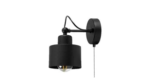 Lampa LOFT ABI K5W czarna 1xE27 kinkiet - Lampy ścienne Lampa LOFT ABI K5W czarna 1xE27 kinkiet - Lampy ścienne - miniaturka - grafika 1