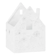Inne naczynia kuchenne - Lampion house of light, śnieżynki kod: C90308 - miniaturka - grafika 1