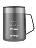 Kubki termiczne - Kubek termiczny z grawerem Contigo Streeterville 420 ml - Szary - miniaturka - grafika 1