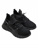 Buty sportowe damskie - Czarne Buty Sportowe Damskie Foreffa 38 - miniaturka - grafika 1