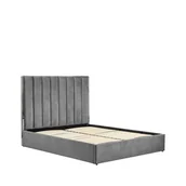 Łóżka - Palazzo Łóżko 160 Halmar Popielaty / Srebrny Halmar - miniaturka - grafika 1