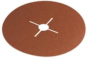 Materiały ścierne - Wolfcraft , ﬁbrowy 125mm gr.24 (5szt.) 2466000 - miniaturka - grafika 1