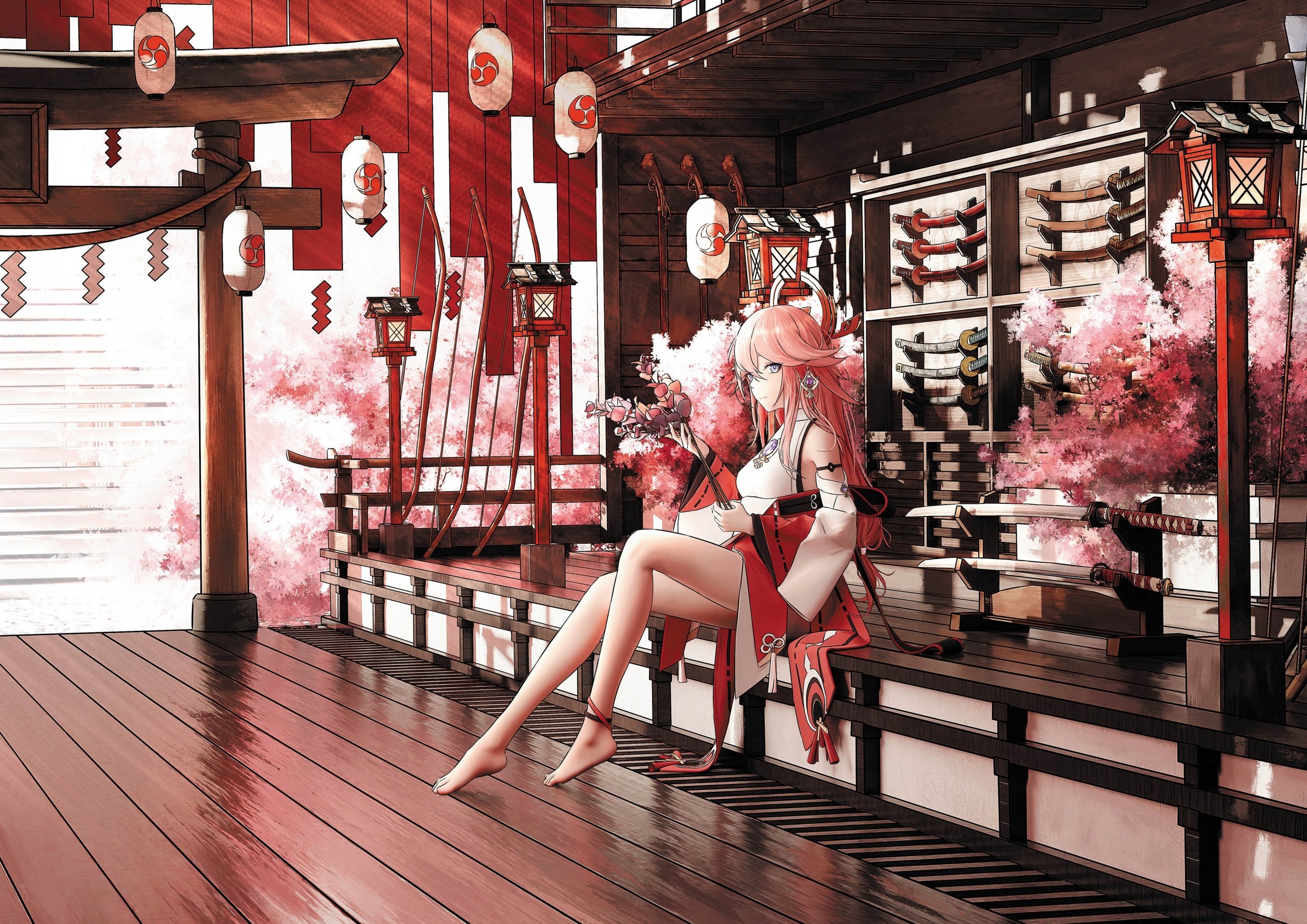Plakat A1 Genshin Impact YaeMiko