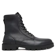 Botki męskie - Trapery Pepe Jeans Ryan Top M PMS500005 Czarny - miniaturka - grafika 1