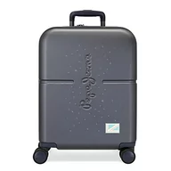 Walizki - Pepe Jeans Jane Cabin walizka niebieska, 40 x 55 x 20 cm, sztywny ABS, wbudowany zamek TSA, 37 l, 2,7 kg, 4 koła, podwójny bagaż podręczny - miniaturka - grafika 1