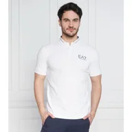 Koszule męskie - EA7 Polo | Regular Fit - miniaturka - grafika 1
