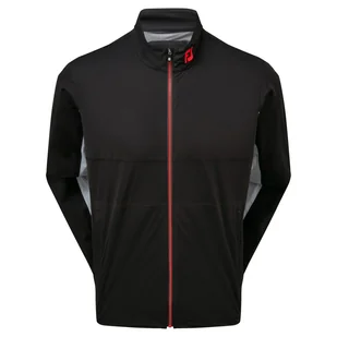 Footjoy HydroKnit Jacket black/grey/red kurtka golfowa - Golf - miniaturka - grafika 1